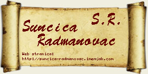 Sunčica Radmanovac vizit kartica